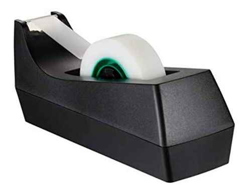 Desenrolador scotch de secretaria c38 preto inclui 3 rolos de fita scotch magic 33 mt x 19 mm , Scotch , 78153 , 0051141406091